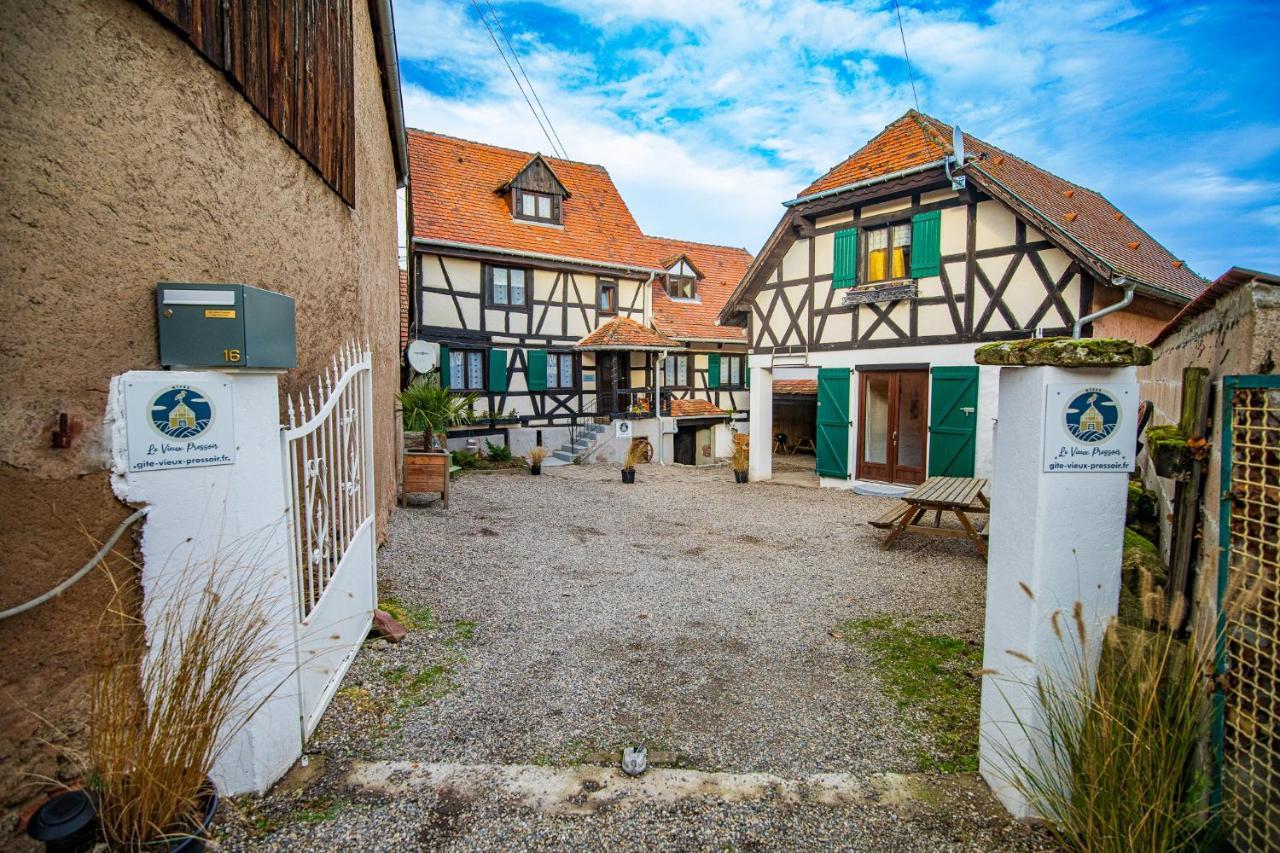 Le Vieux Pressoir Villa Dieffenthal Exterior photo